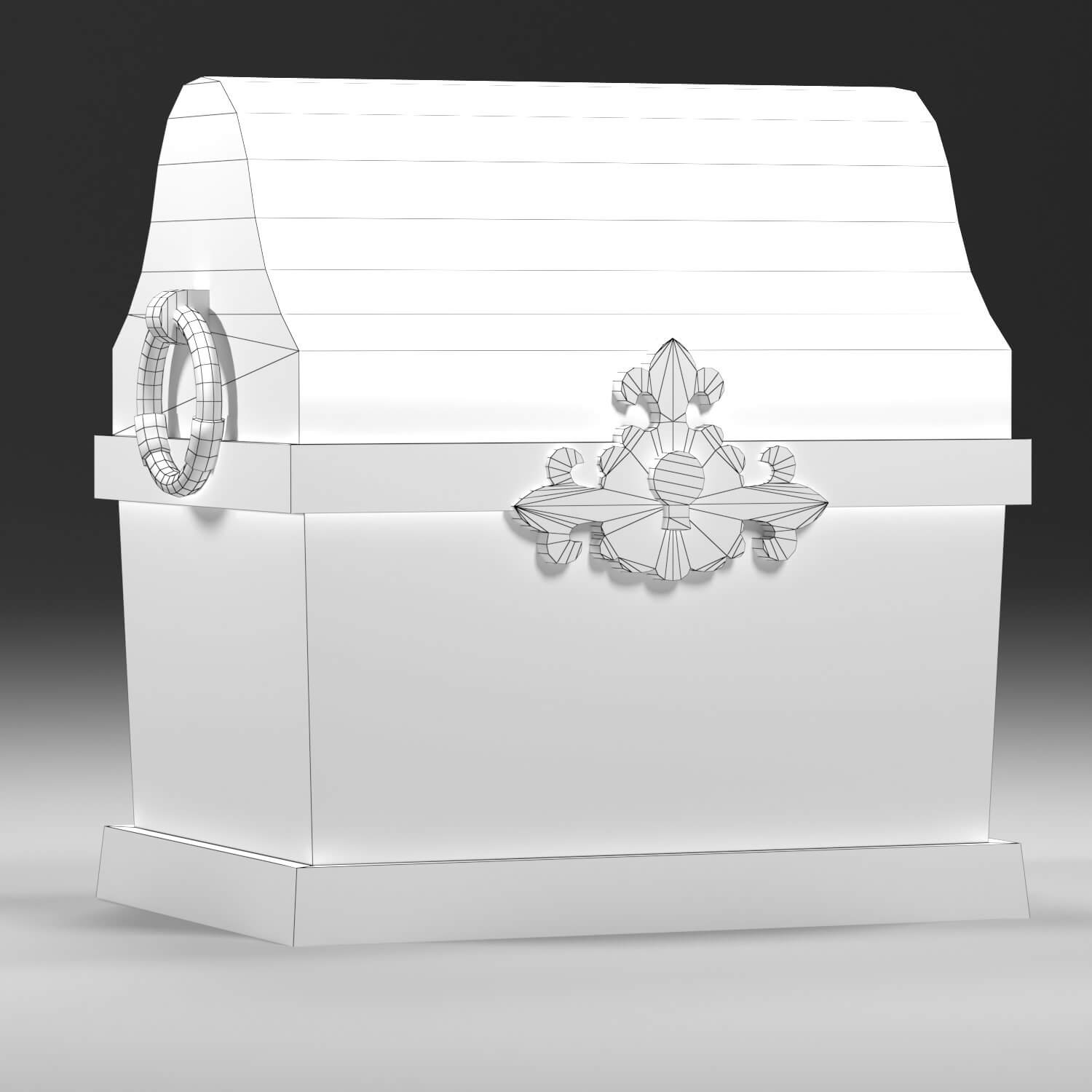 Precious Chest Genshin Impact 3D Model by Pink_LOLO