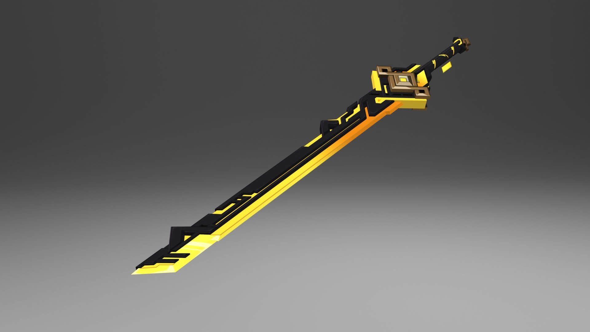 Summit Shaper Genshin Impact 3D Model by Pink_LOLO