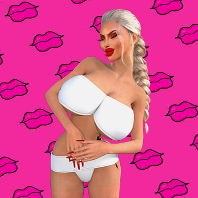 Busty girl mini pose pack for G8F by PinkPlasticPerfect