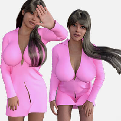 Genesis 9 Female Mini Posepack