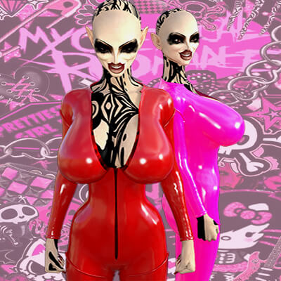 My evil twin pose for G8F