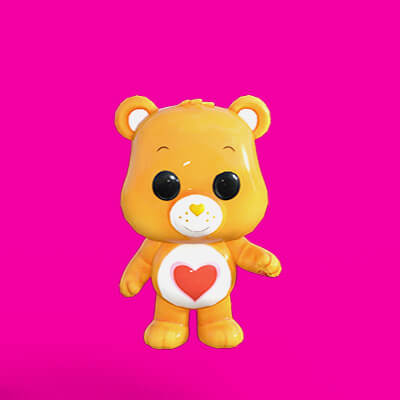 Orange Carebear
