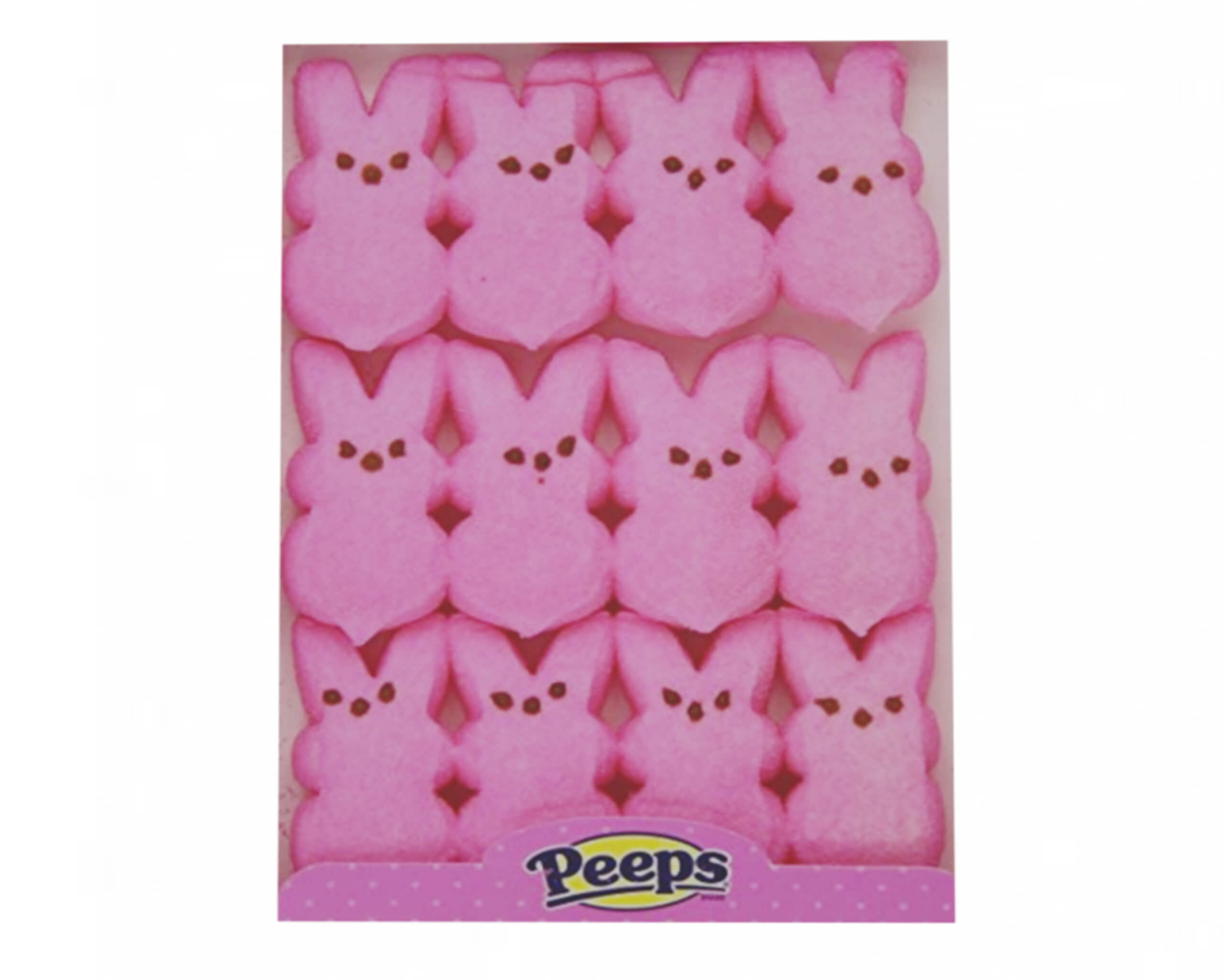 Pink Peeps Marshmallow Free 3D Model by PinkPlasticPerfect