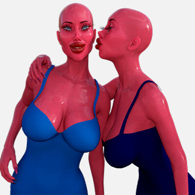 Sisterly Bond Pose G8F