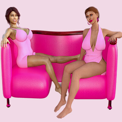 Couch Pose for G3F &amp G8F