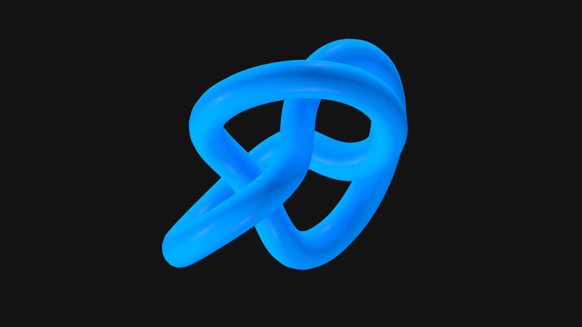 Trefoil Knot A 3D Model by pinnaclecgarts