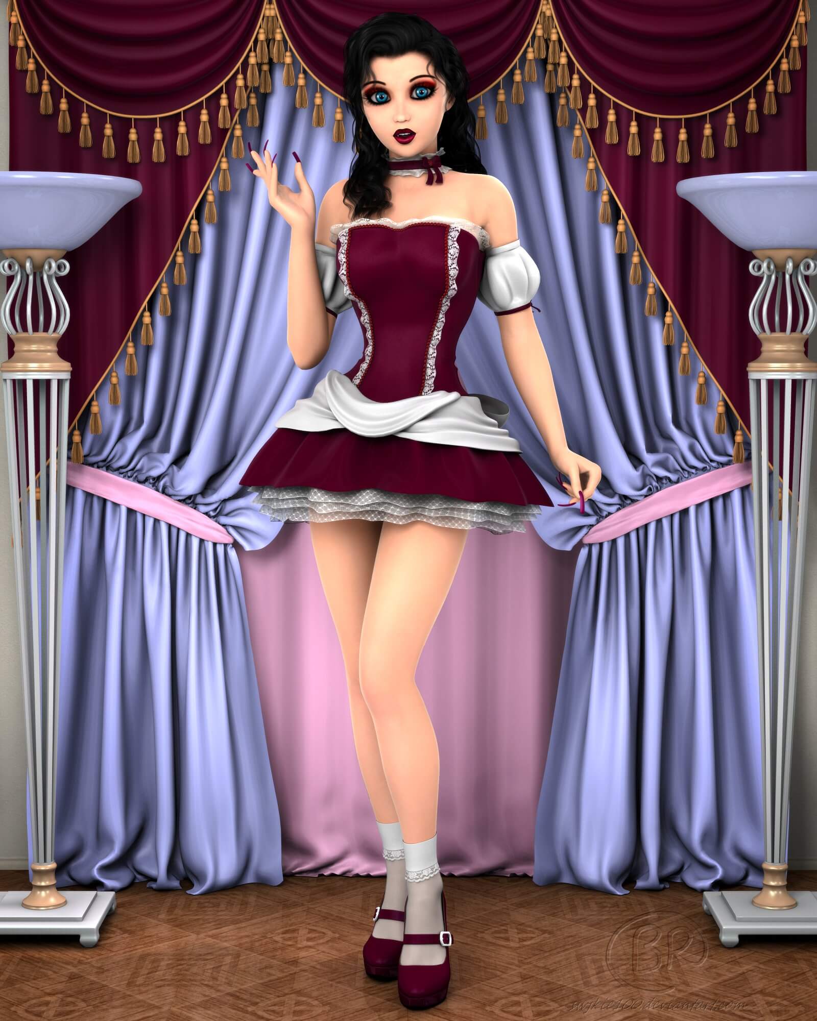 Doll Renders Doll Royalty 3D Render, Digital Art by Pinspotter