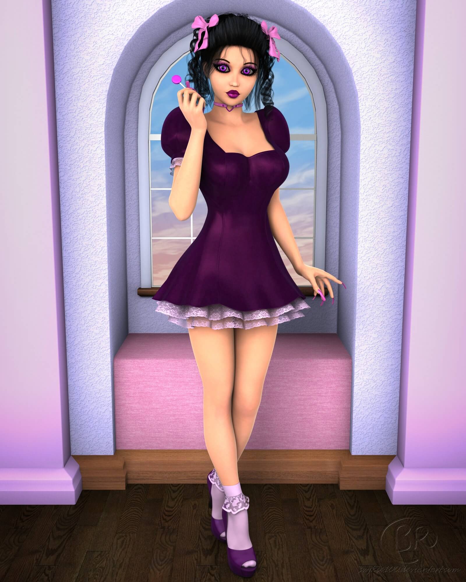 Chamber Queen 3d Render Renderhub Gallery - vrogue.co