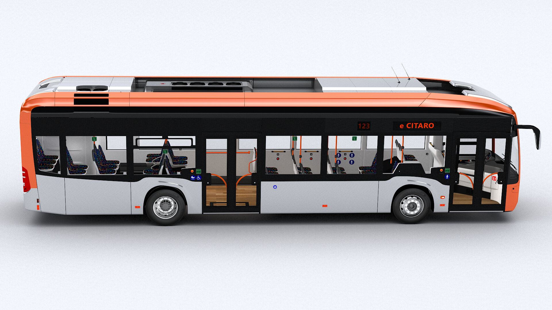 Mercedes Benz E Citaro - 3D Model by PixelPoint