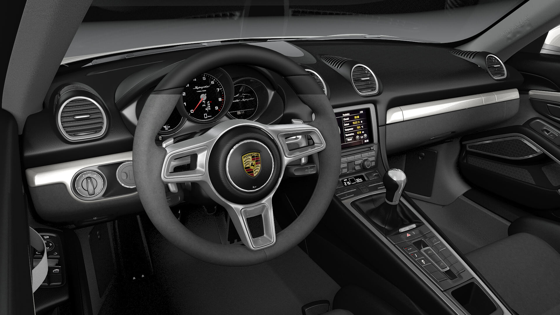 Porsche 982 Cayman GT4 - 3D Model by PixelPoint