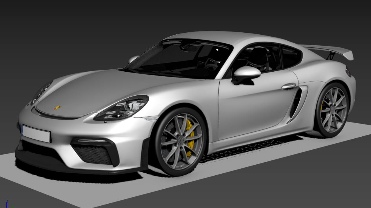 Porsche 982 Cayman GT4 - 3D Model by PixelPoint