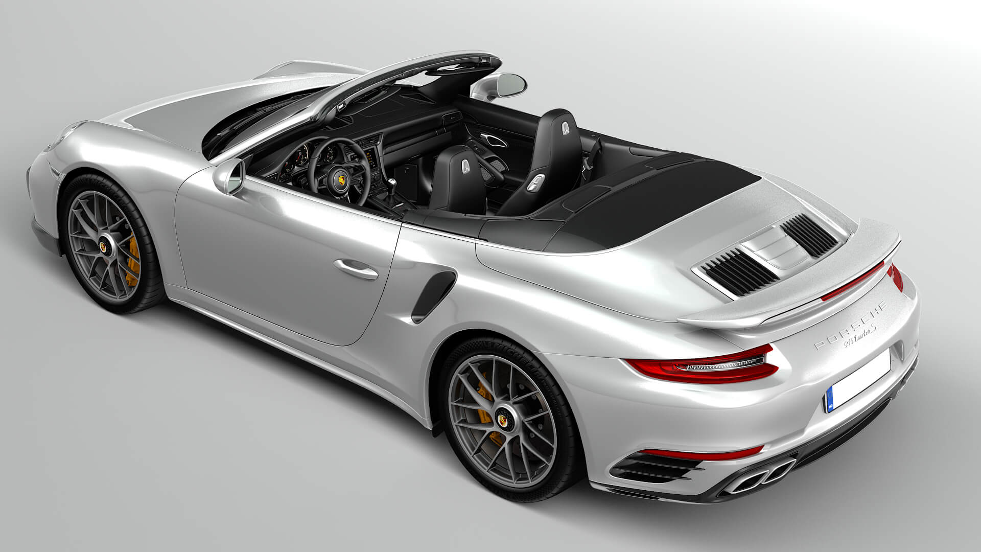 Porsche 991 .2 Turbo Cabriolet - 3D Model by PixelPoint