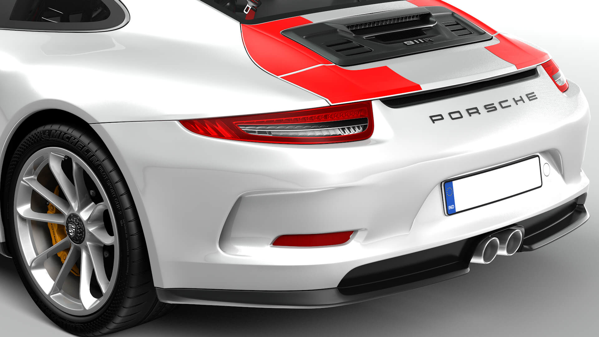 Porsche 991 R - 3D Model by PixelPoint
