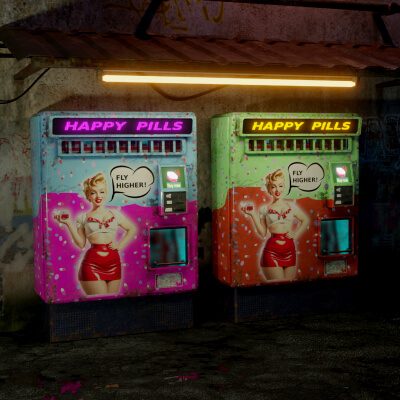 &quotHappy Pills&quot Machine
