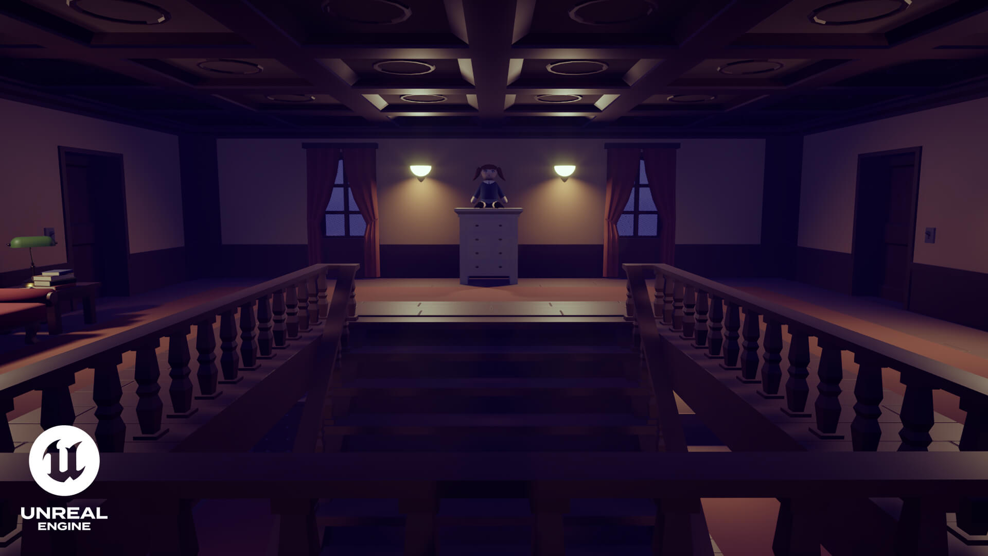 Asset Pack Low Poly Horror House - 3D Model by PizzaAndGames