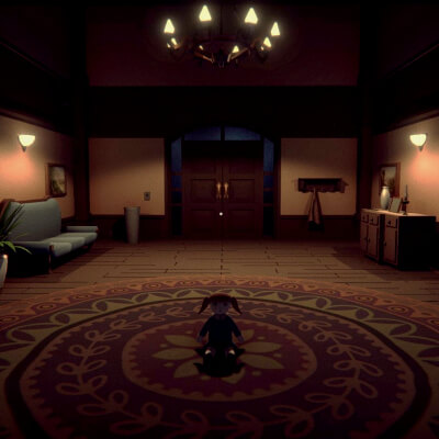 Asset Pack Low Poly Horror House