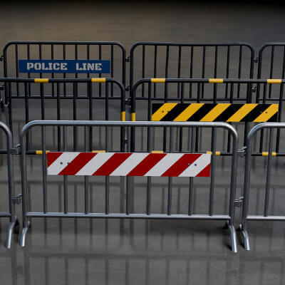 Crowd Control Barrier