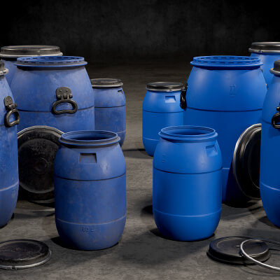 Plastic Barrels