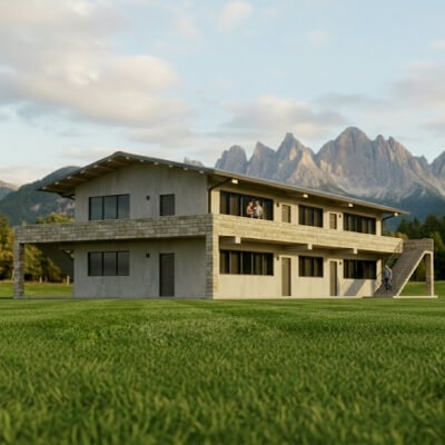 Two-Story Residential Building