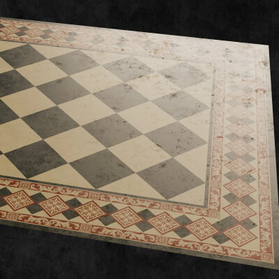 Victorian Floor - Modular Cementine Tiles