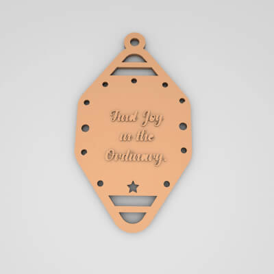 Find Joy in The Ordinary Cute Keychain