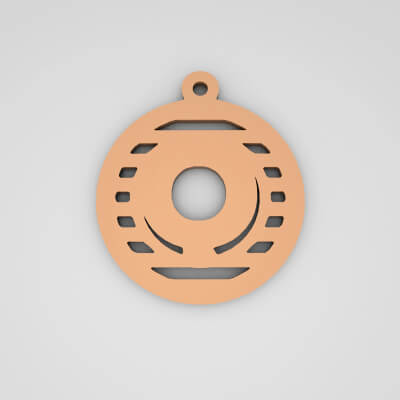 Q Initial Stylish Monogram Keychain