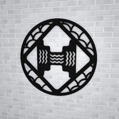 Wall Sculpture WSHD145