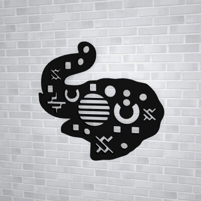 Wall Sculpture WSHD34