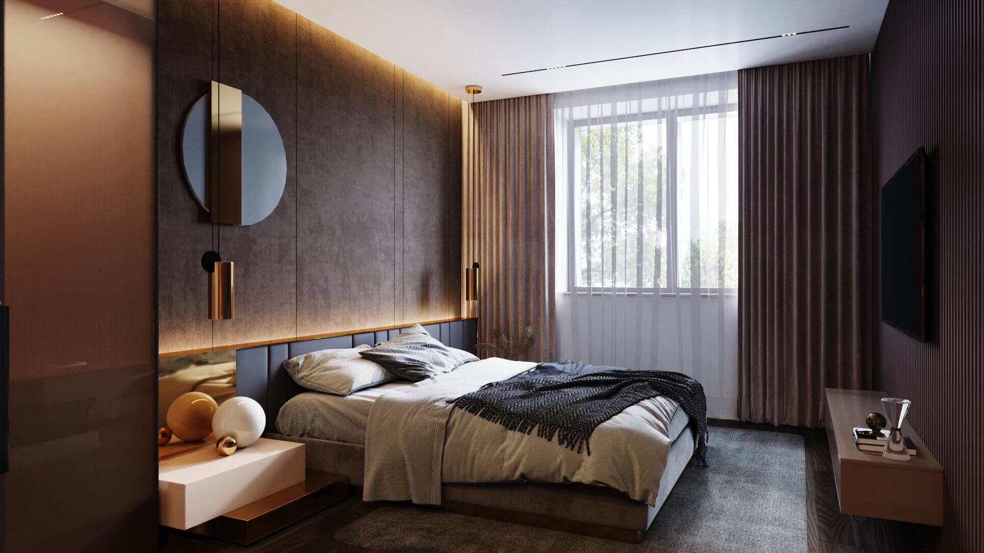 Model Home Bedroom