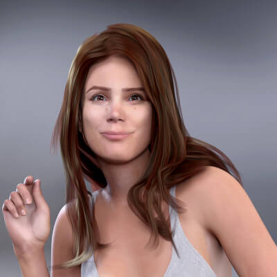 Gabrielle Hair for Genesis 9 Daz Content