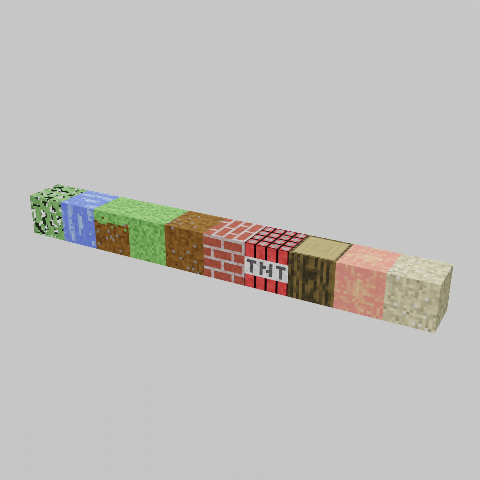 10 Minecraft Cubes - Daz Content by player11en