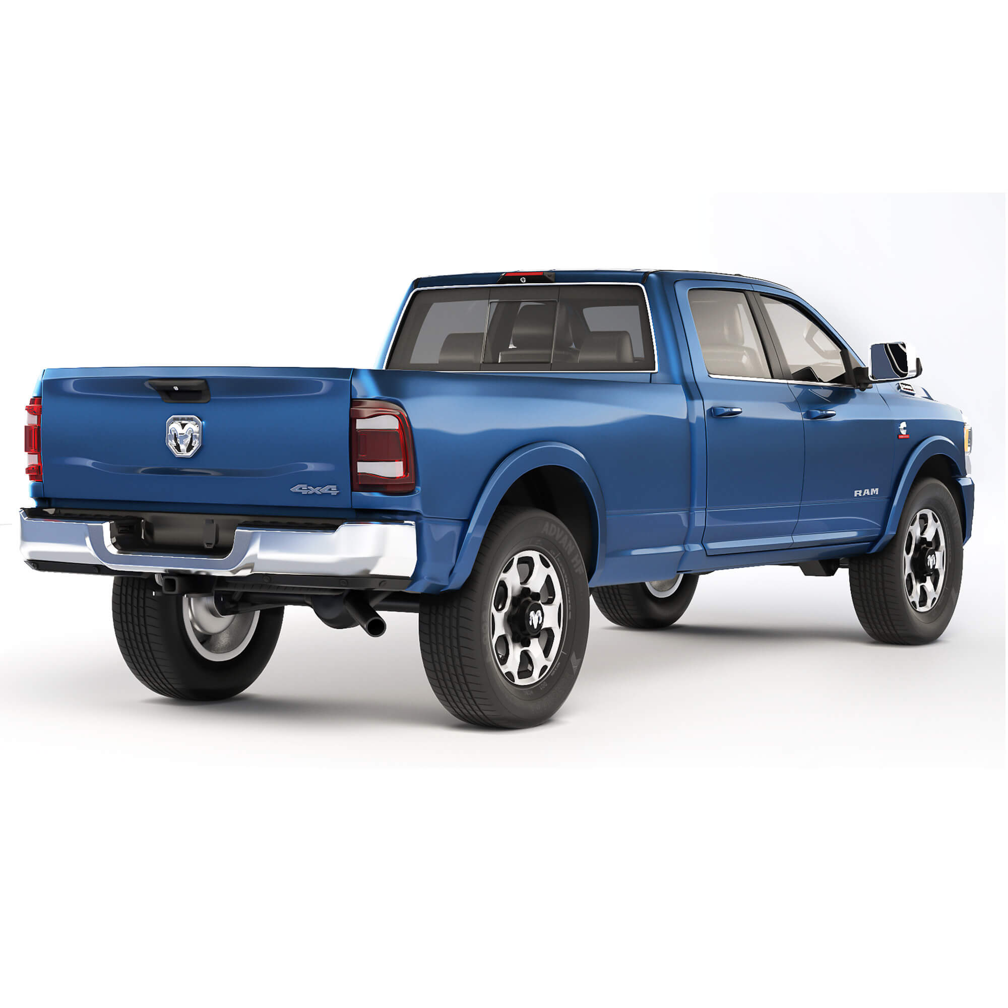 Dodge Ram 2500 2021 3D Model by podshyvalov