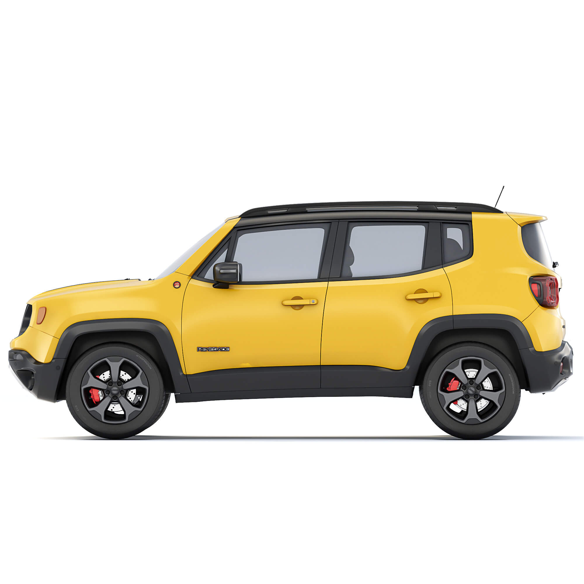Jeep Renegade Trailhawk 2016 - 3D Model by podshyvalov