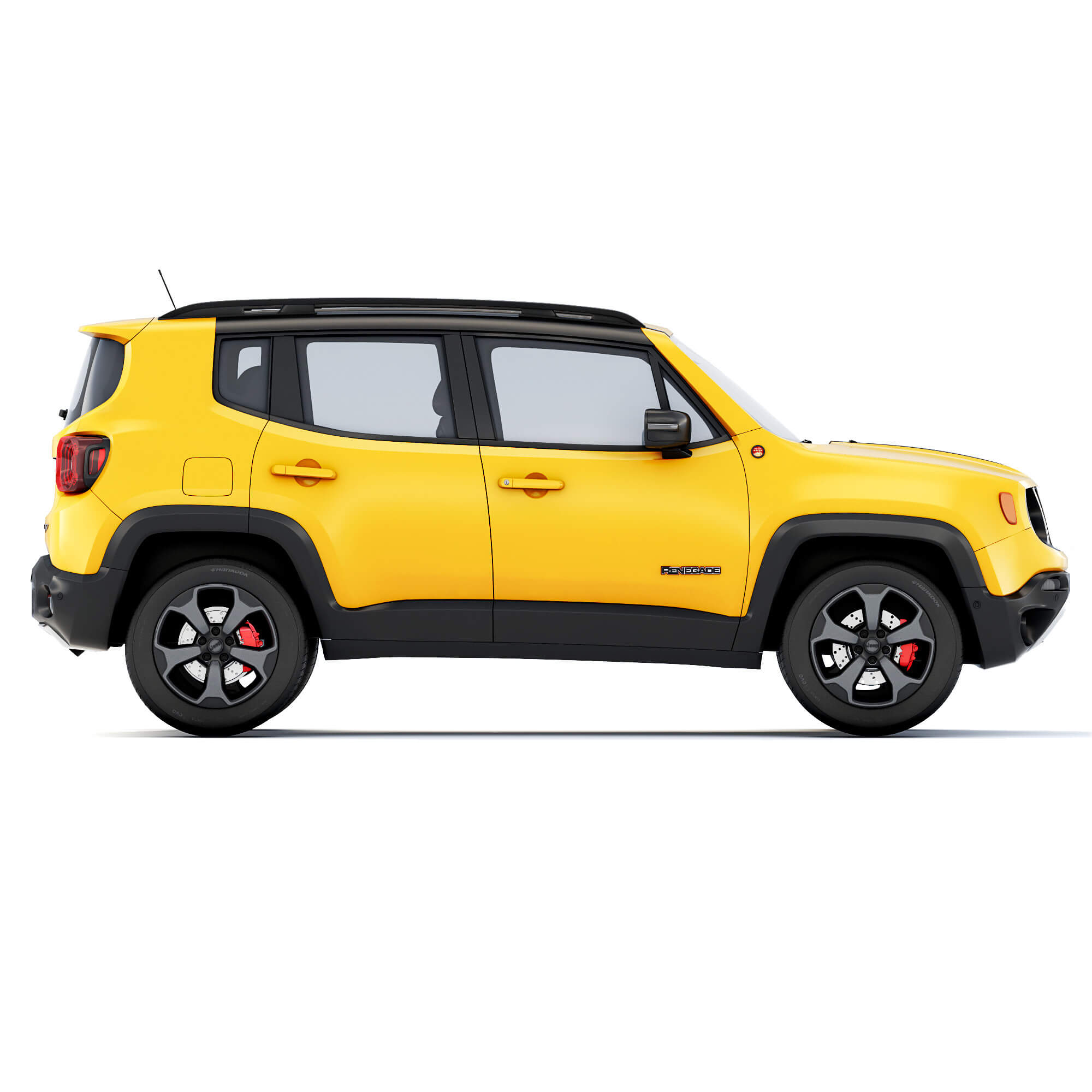 Jeep Renegade Trailhawk 2016 3D Model by podshyvalov
