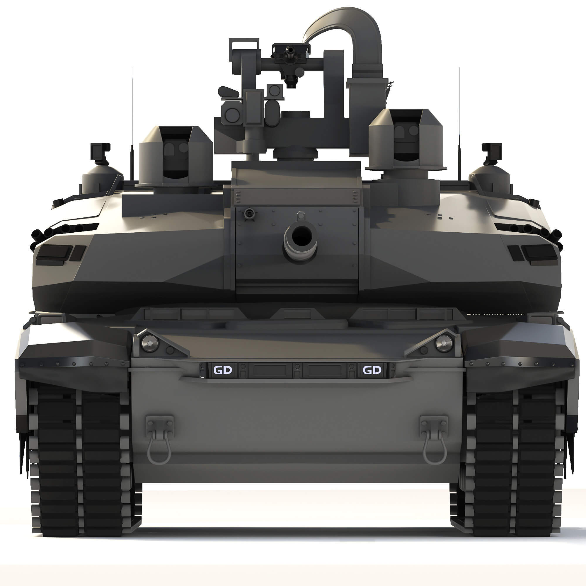 Tank Abrams-X 2022 3D Model by podshyvalov