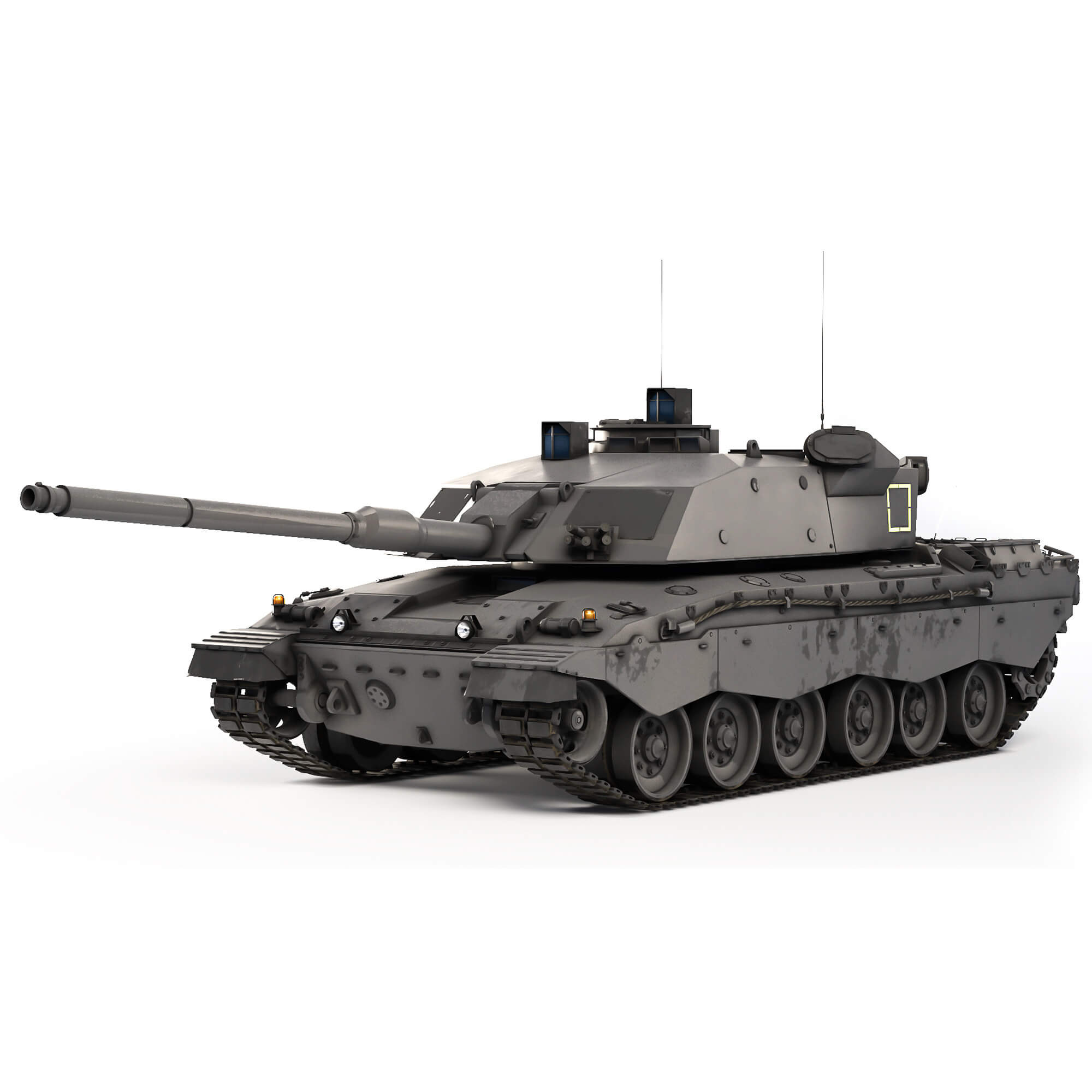 Tank Challenger 3 2022 3D Model by podshyvalov