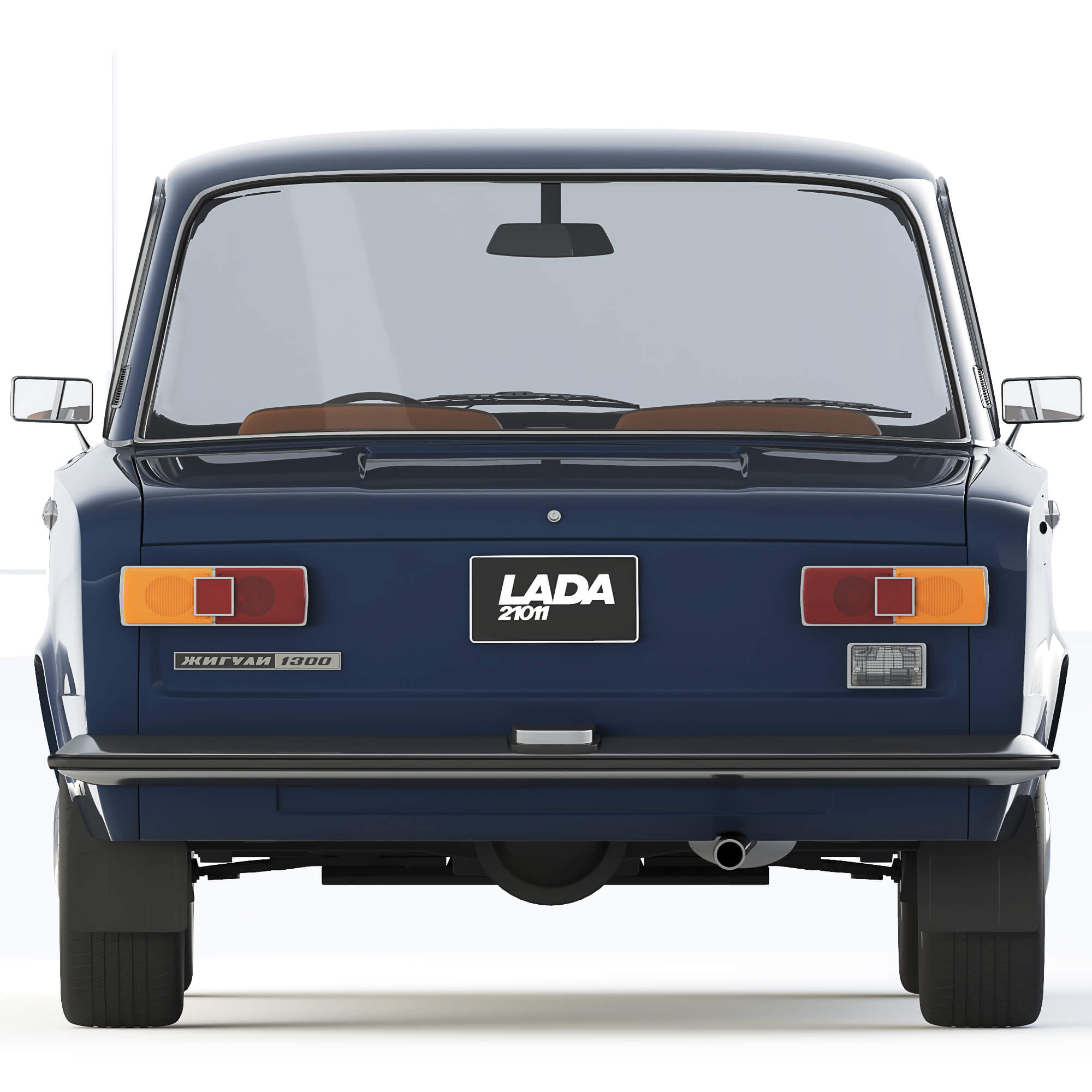 VAZ Lada 21011 1974 3D Model by podshyvalov