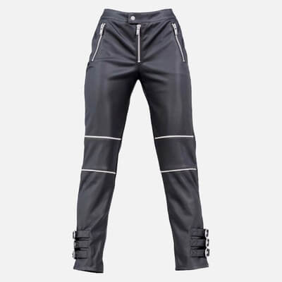 Ankle Belts Pants