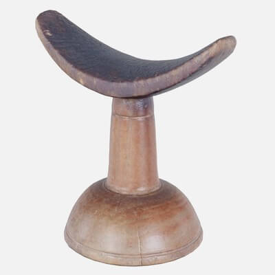Headrest Africa Wood Furniture Prop 14