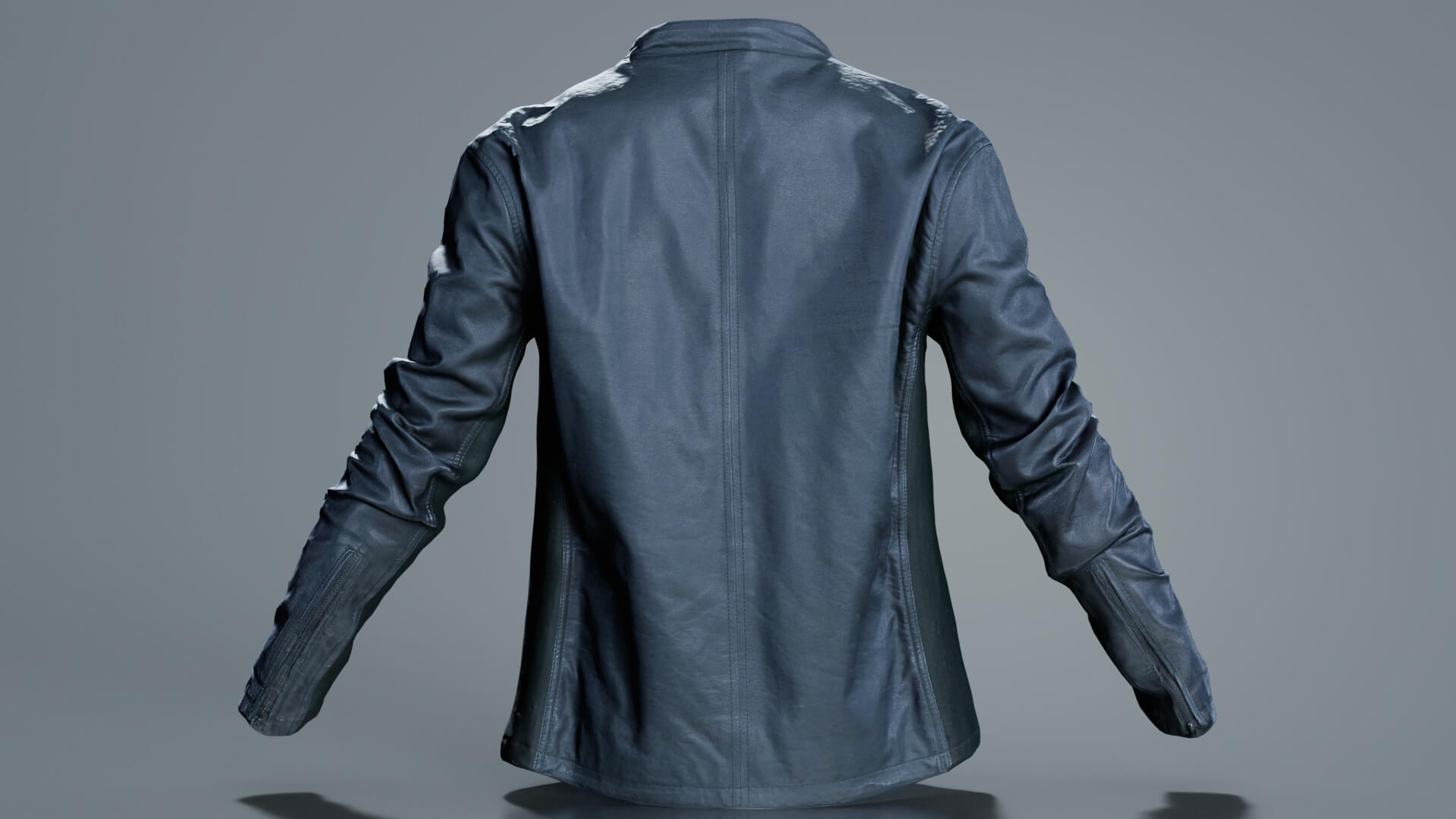 Leather Jacket Open - 3D Model by Polygonal Miniatures