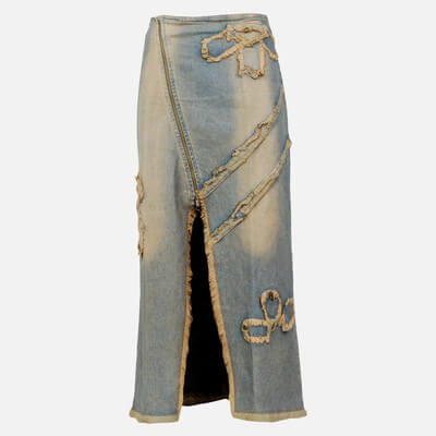 Long Jeans Skirt