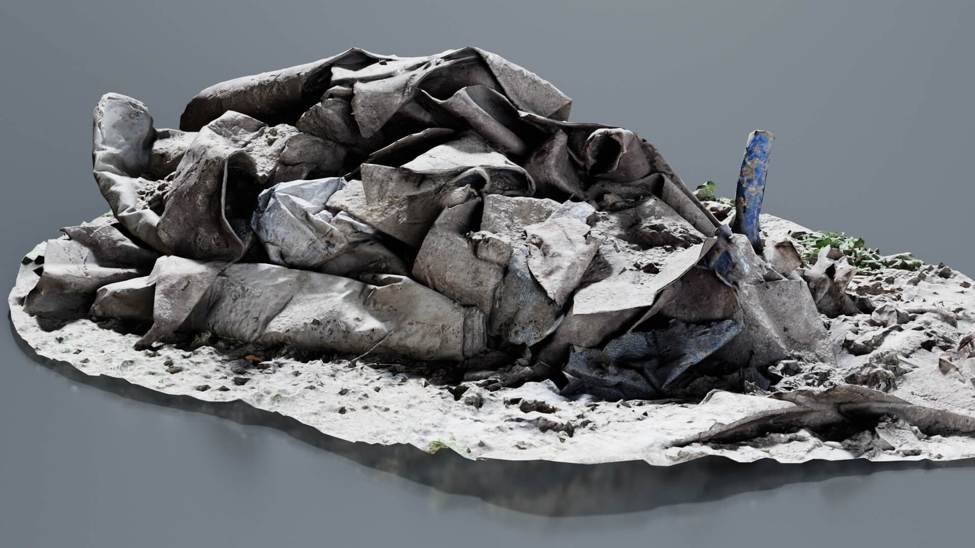 Rubble 02 - 3D Model by Polygonal Miniatures