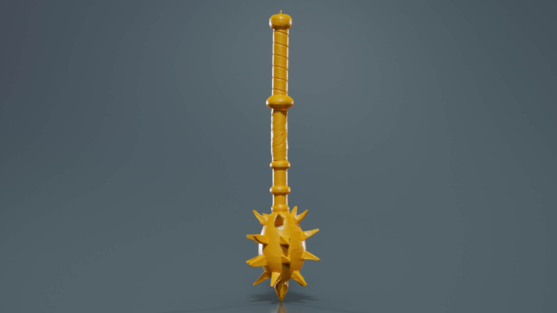 Spiky Club - 3D Model by Polygonal Miniatures