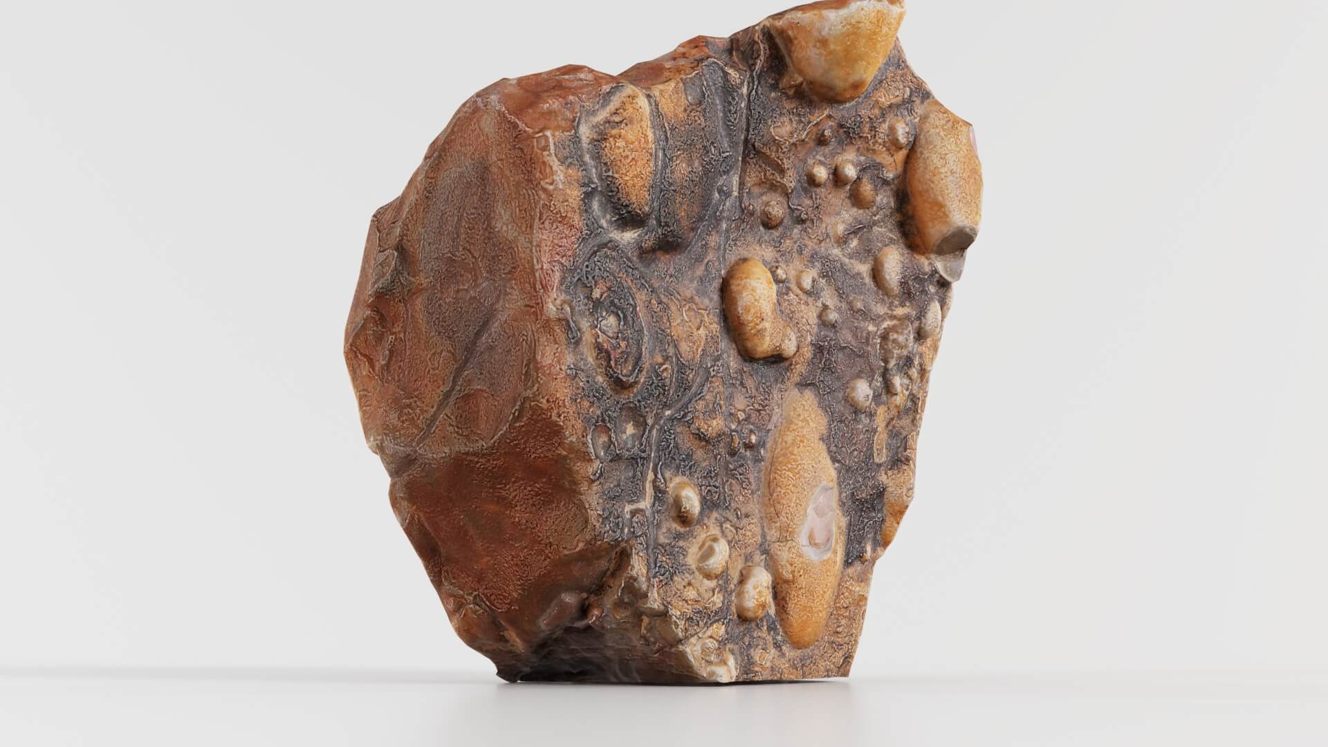 Suiseki Rock 02 - 3D Model by Polygonal Miniatures