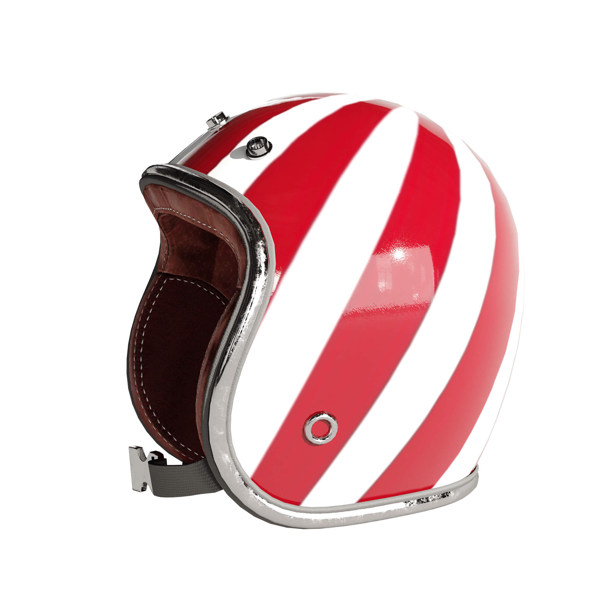 Plastic Helmet Set 1 3D Model by ppplux8