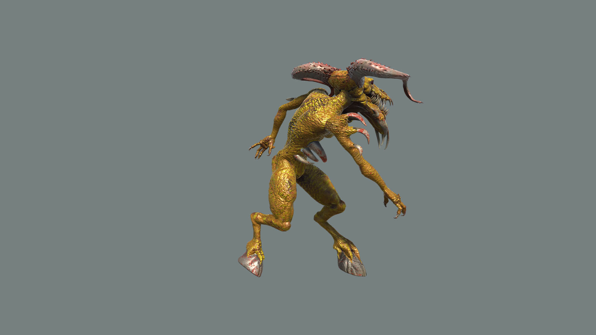 Devil Monster - 3D Model by PR0