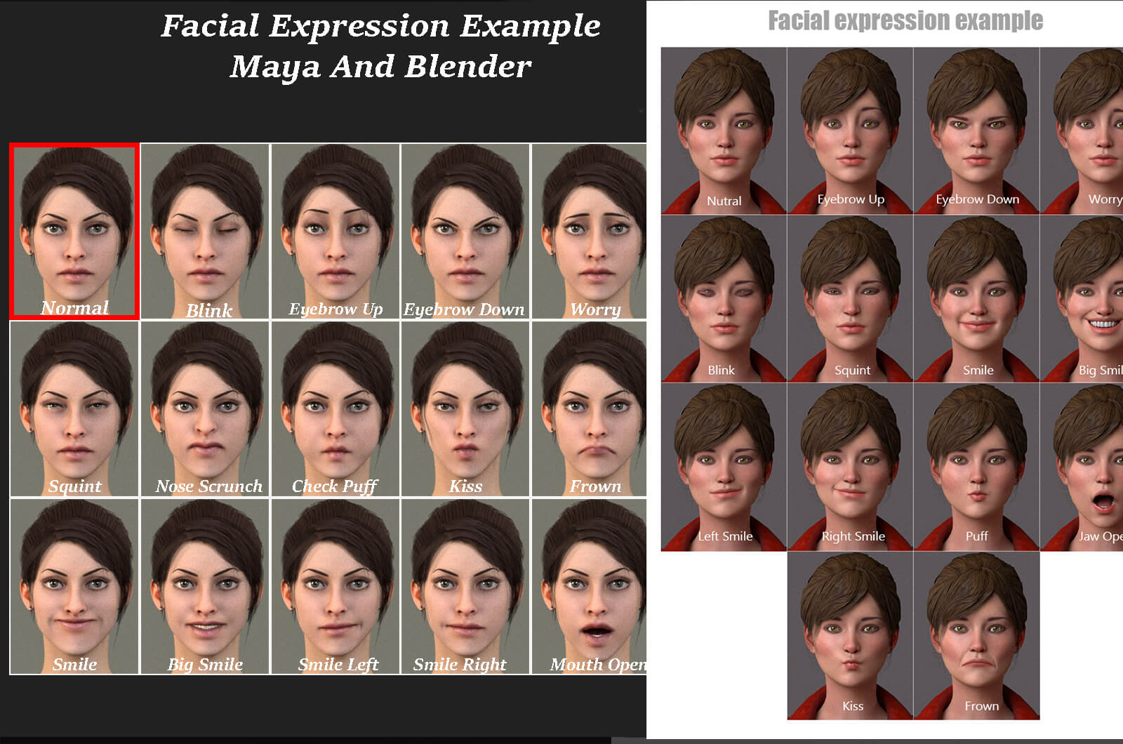 Male Female Base Mega Pack - 3D Model by Pradipta