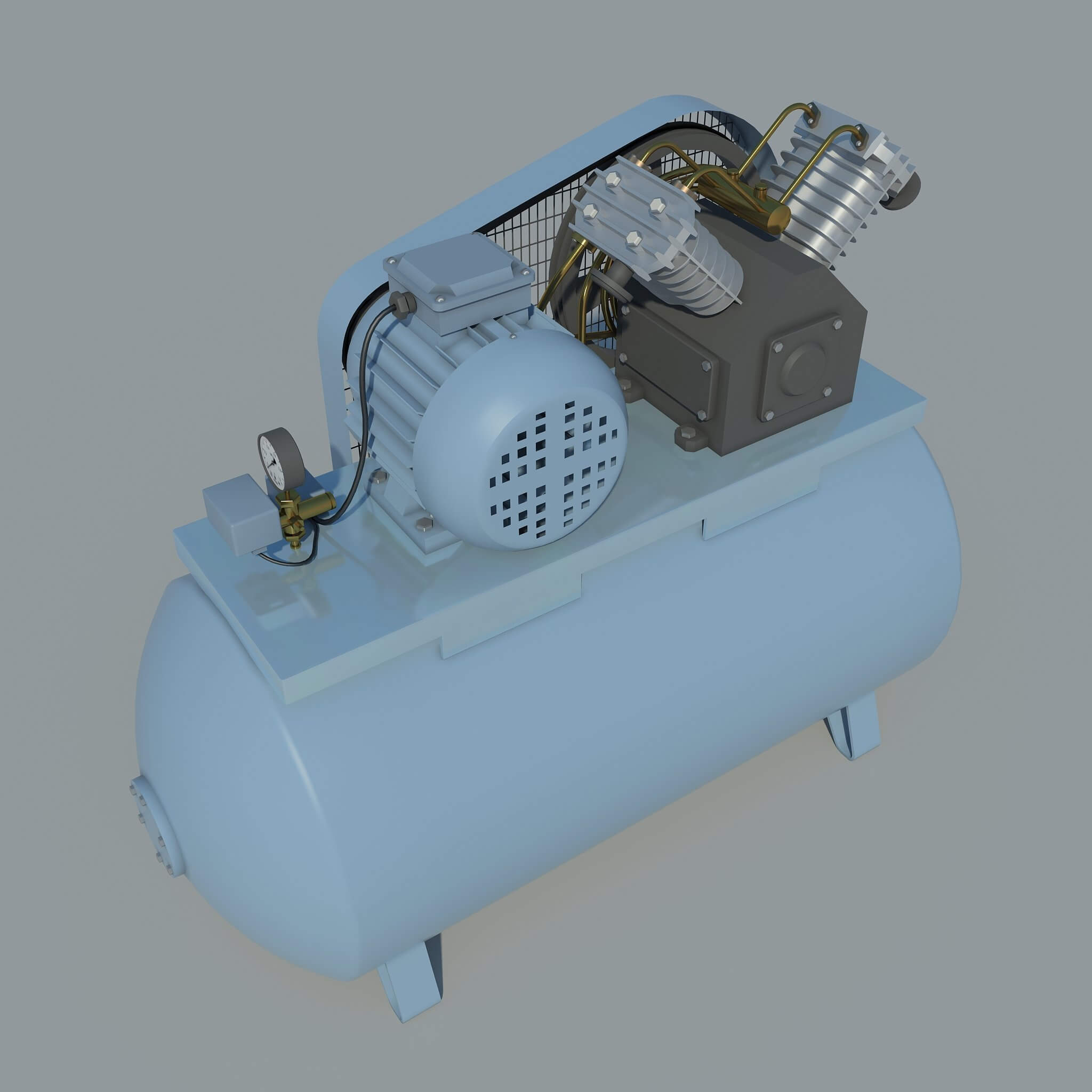 Compressor K22 3D Model by pressformer