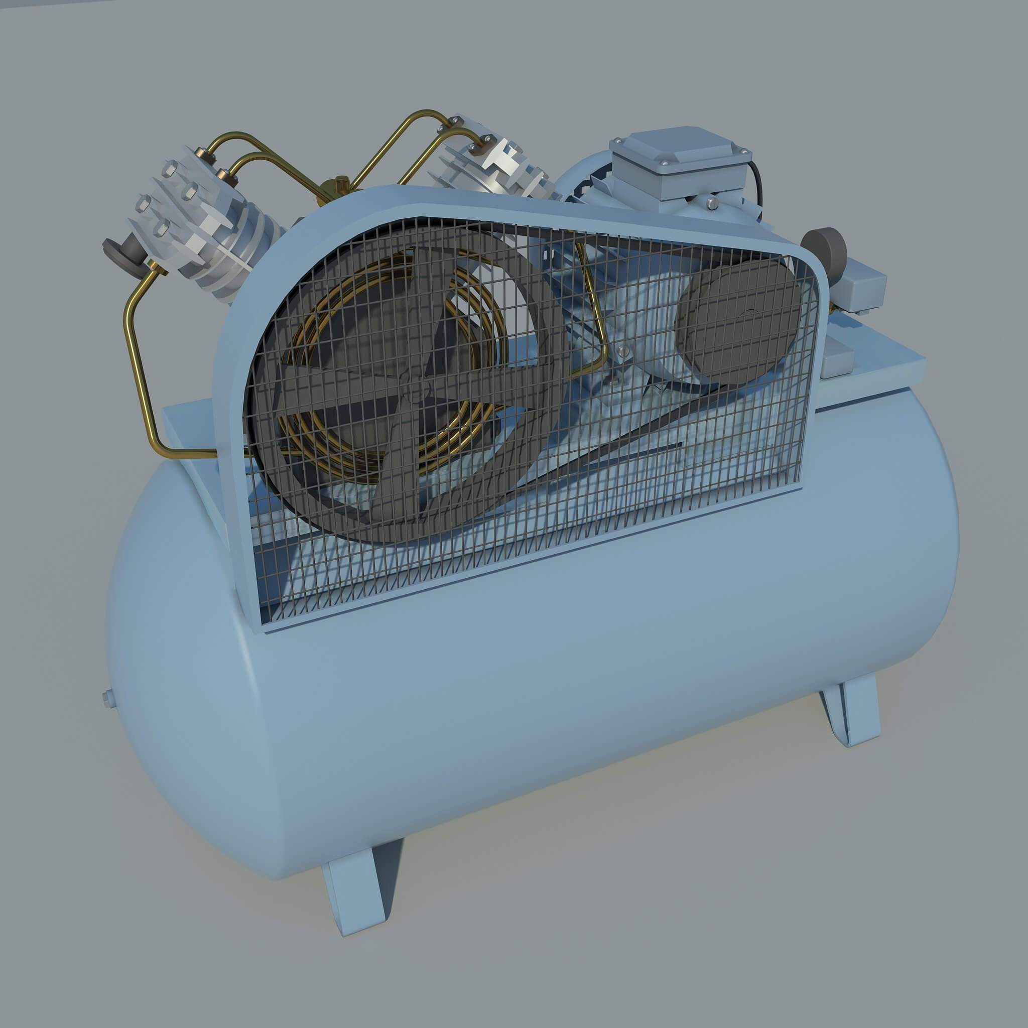 Compressor K22 3D Model by pressformer