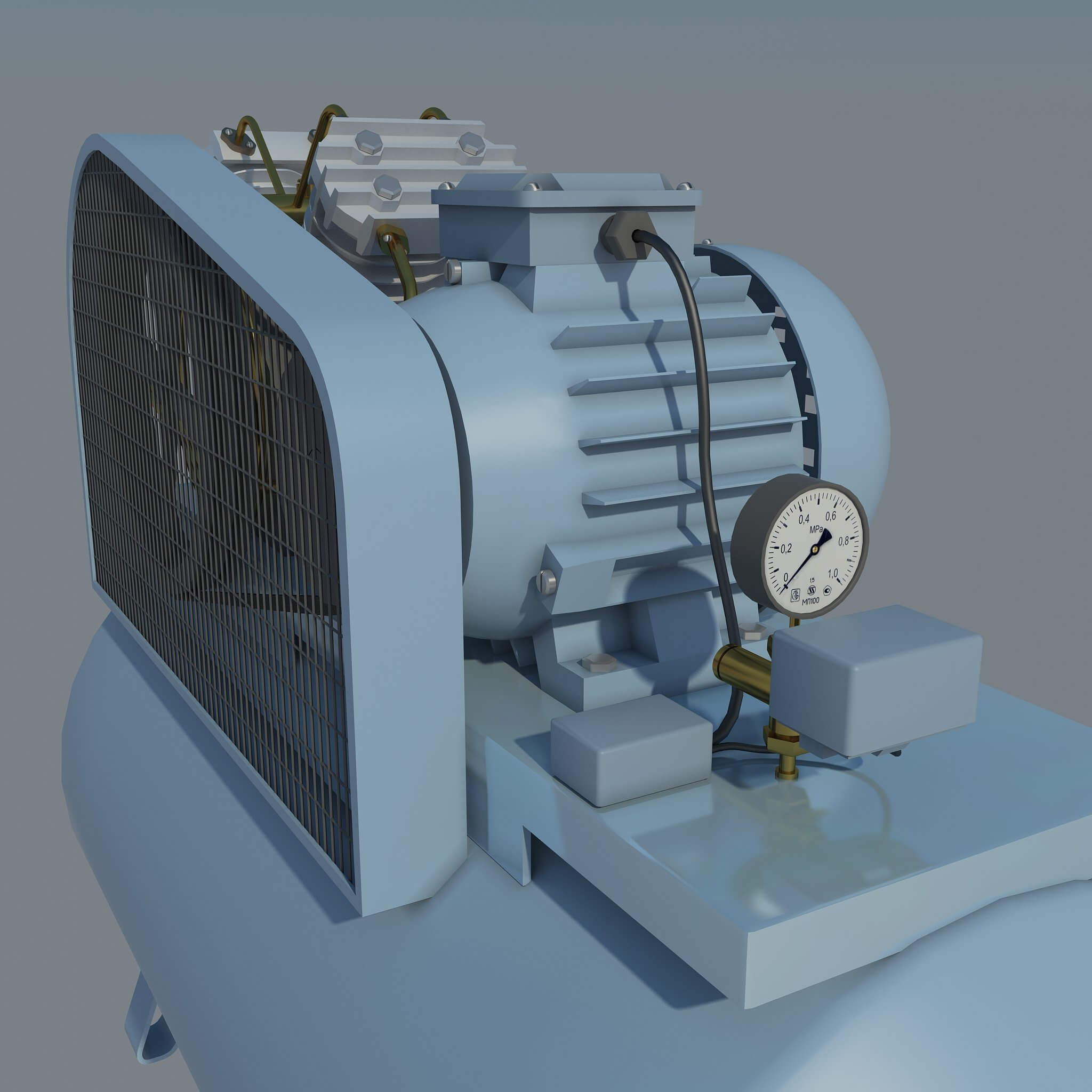 Compressor K22 3D Model by pressformer